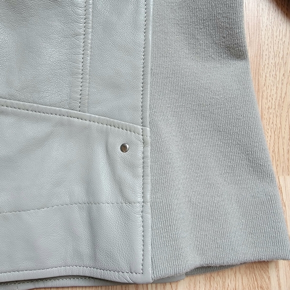 Johnston & Murphy Leather Moto Jacket - Picture 6 of 7